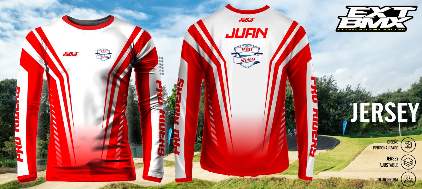 JERSEY ROJO/BLANCO
